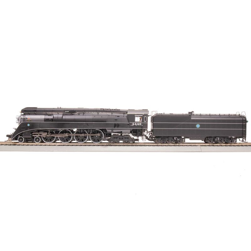 HO Southern Pacific GS-4, #4449, BNSF Excursion, Black, Paragon4 Sound/DC/DCC, Smoke