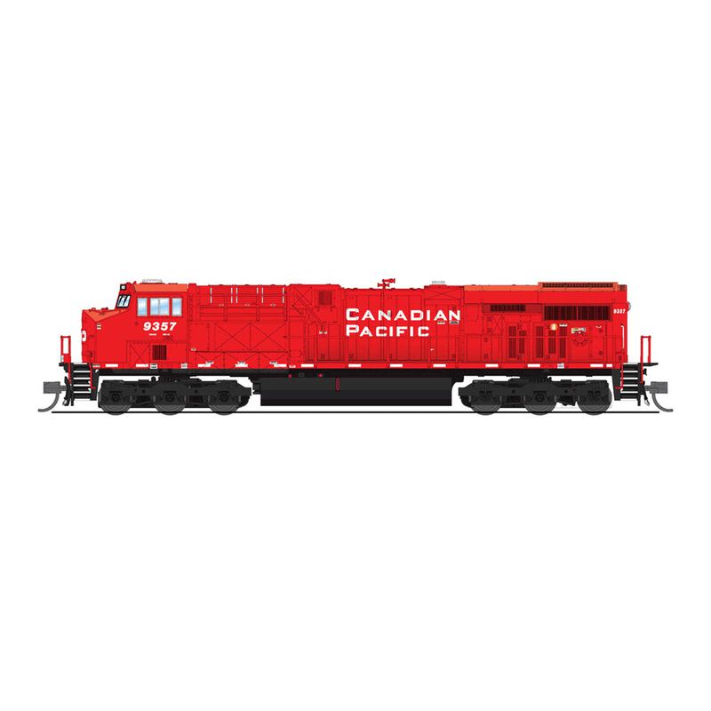 N GE ES44AC Locomotive, CP 9368, Action Red