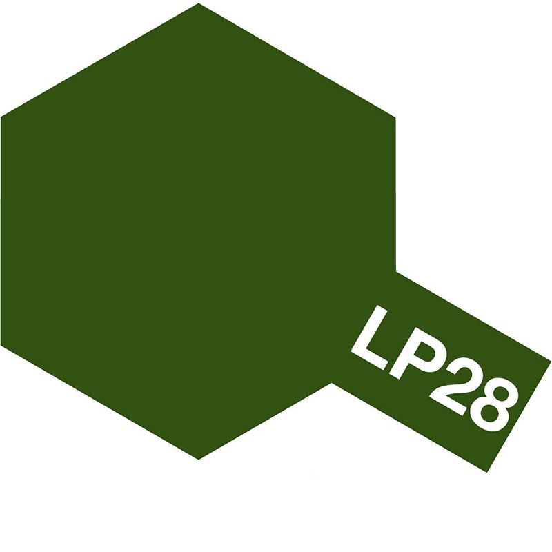 Lacquer Paint, LP-28 Olive Drab 10, mL