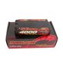 7.6V 4000mAh 2S 130C Shorty Hardcase LiHV Battery: 5mm Tubes