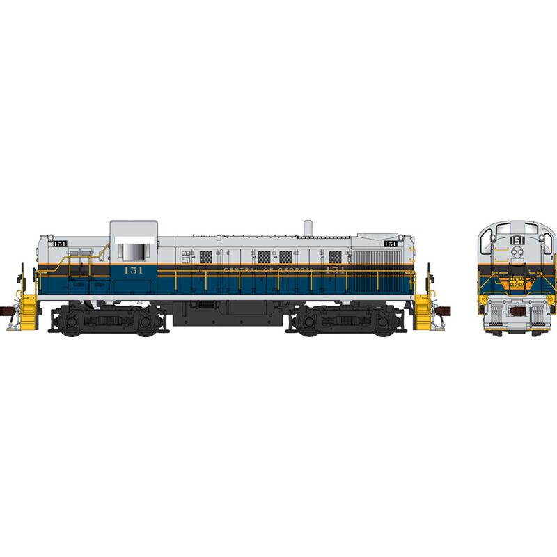 HO RS-3 Phase 2 Locomotive, COFG Blue/Grey #158