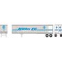 HO RTR 45' Fruehauf Z-Van Trailer, SF #253455