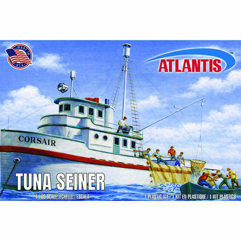 1/160 Tuna Seiner Corsair Tuna Fishing Boat Model Kit