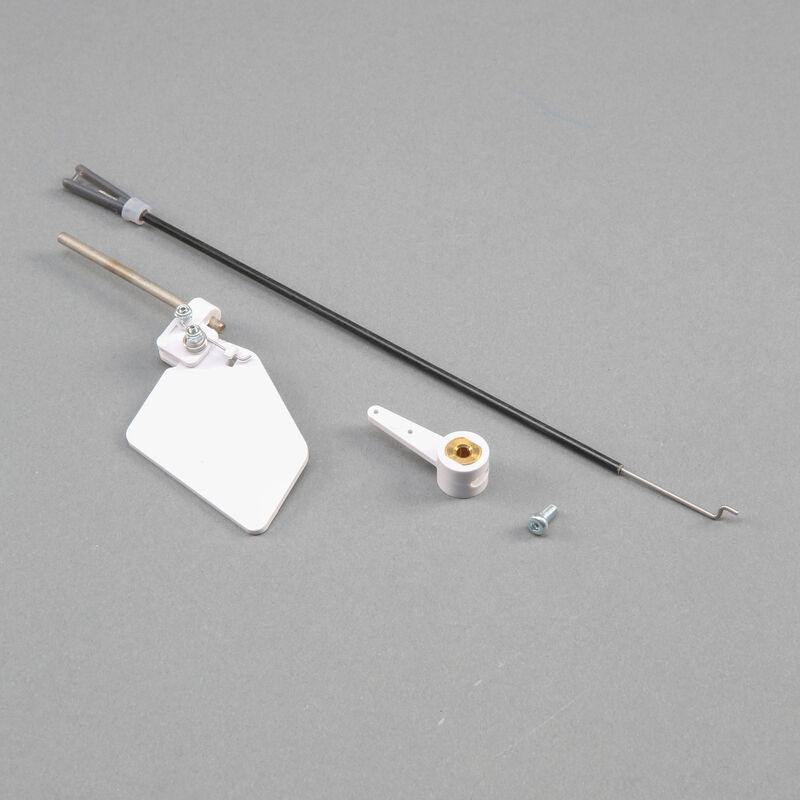 Water Rudder with Pushrods: Carbon-Z Floats