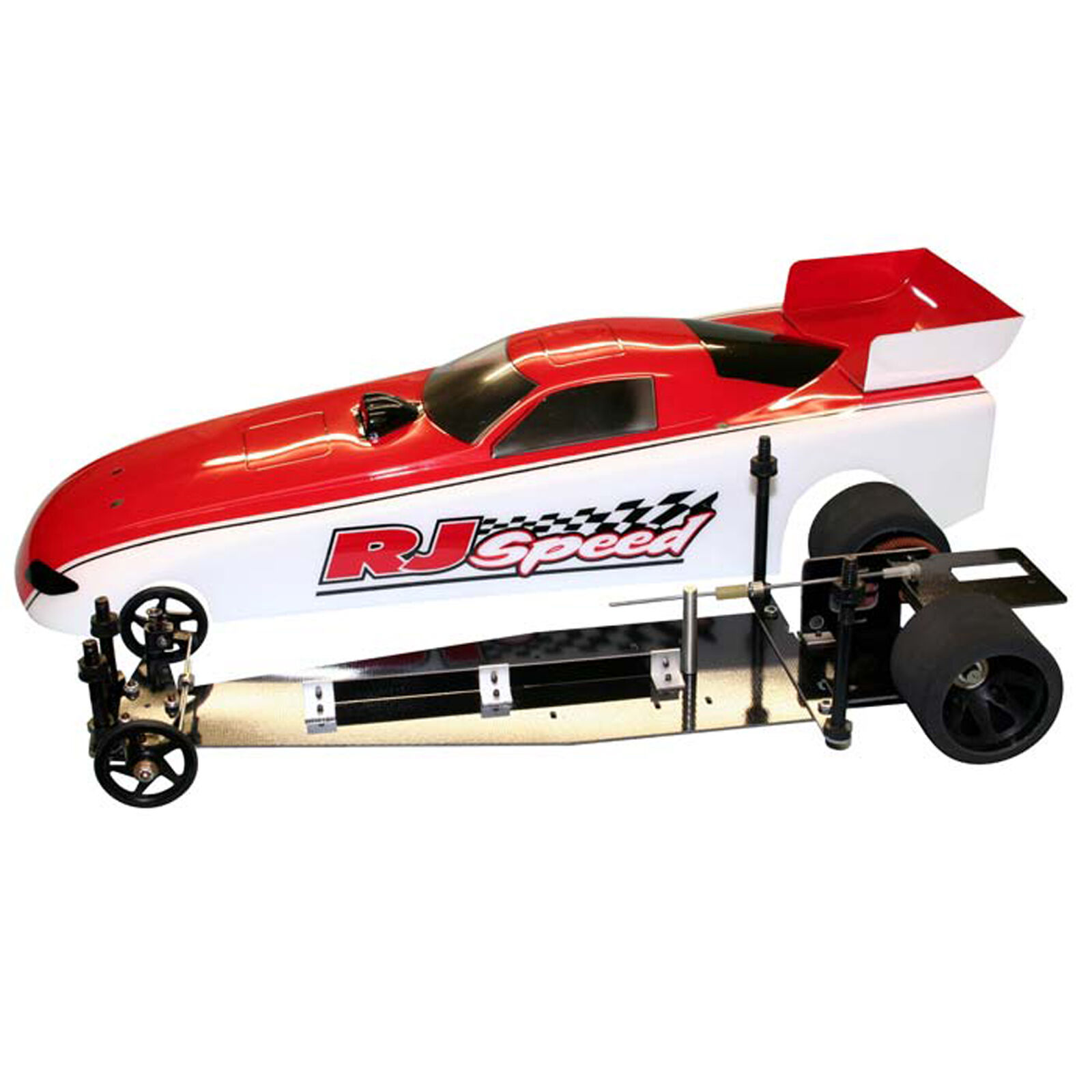 1/10 Electric Funny Car 2WD Dragster Kit, 13"