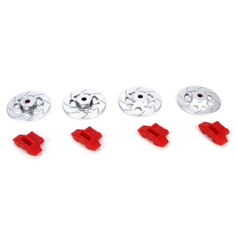 Wheel Hex/Rotor/Caliper FR/RR: V100