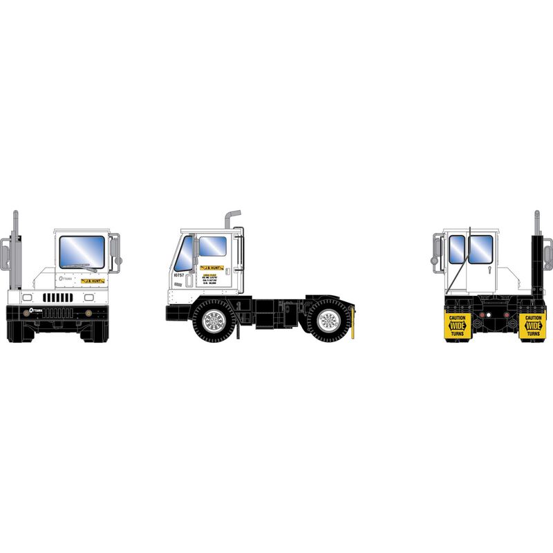 HO Modern Yard Tractor, JB Hunt #10757