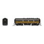 N EMD F7B Locomotive, DRGW 5563, Black 3-Stripe