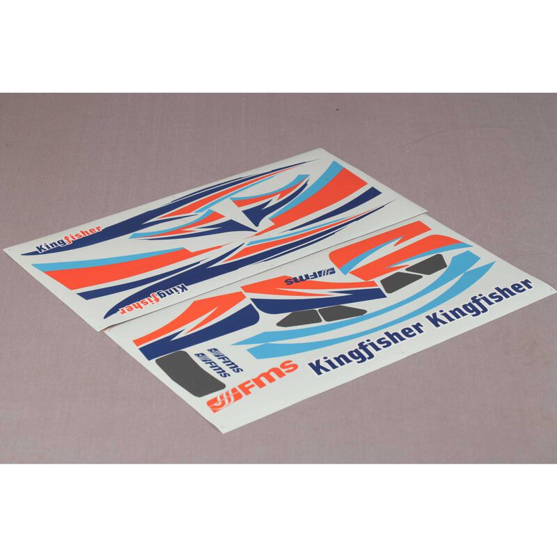 Sticker Set: Kingfisher 1400mm
