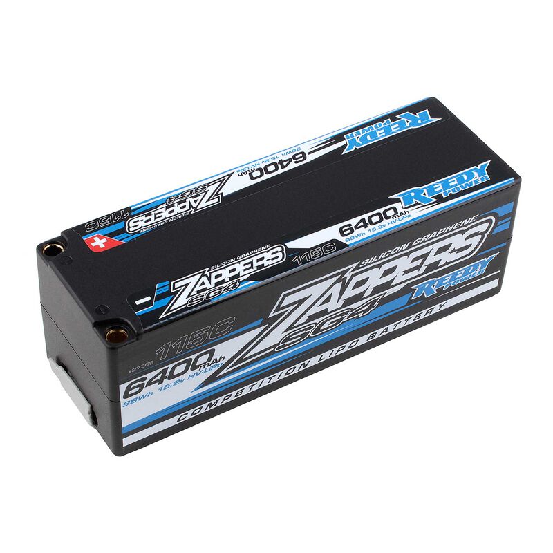 15.2V 6400mAh 4S 115C Zappers SG4 Stick LiPo Battery
