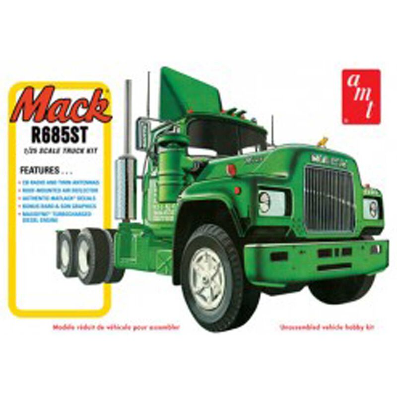 1/25, Mack R685ST Semi Tractor, Model Kit