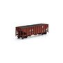 HO RTR 40' 3-Bay Ribbed Hopper with Load, BNSF #618002