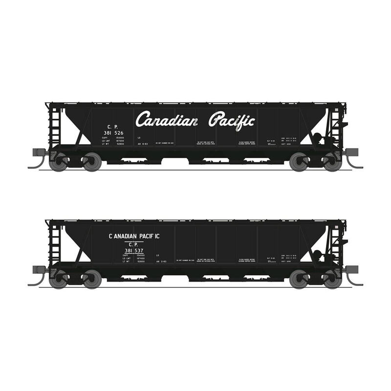 N H32 Covered Hopper, CP (2-pack)