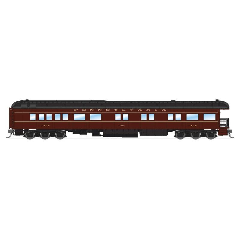 HO Scale Z74D Business Car PRR 7509 "Ohio"1950's Appearance