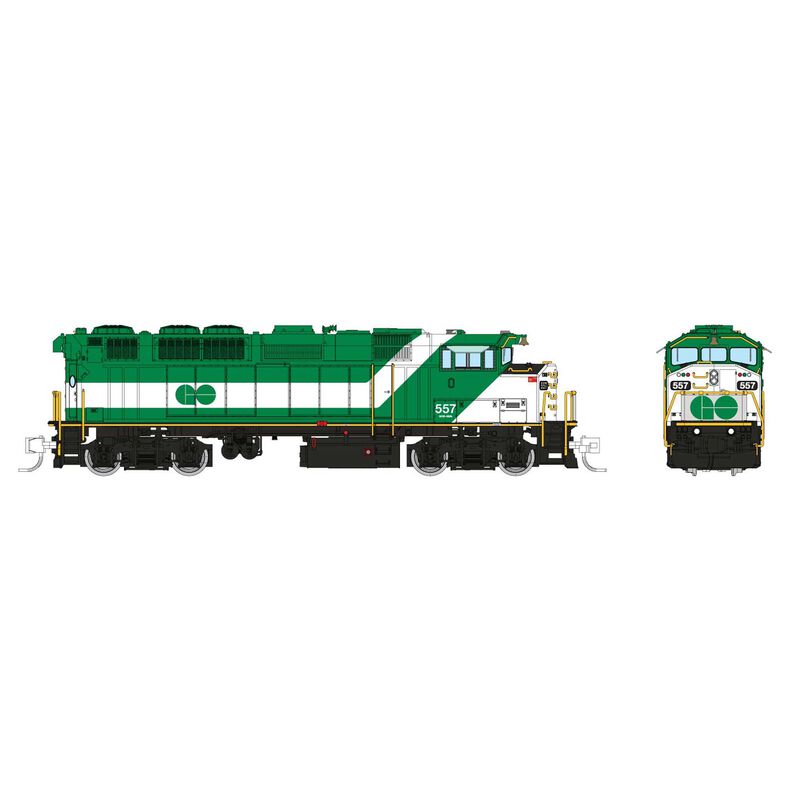 N GMDD F59PH (DC/DCC/Sound): GO Transit: #564