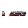 EMD F7AB, Cotton Belt 927/928, Black Widow Scheme, A-unit Paragon4 Sound/DC/DCC, Unpowered B, N