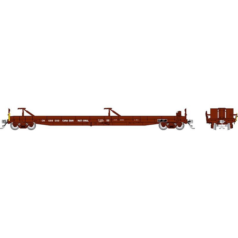 HO Vancouver Iron Piggyback Flatcar CN #1