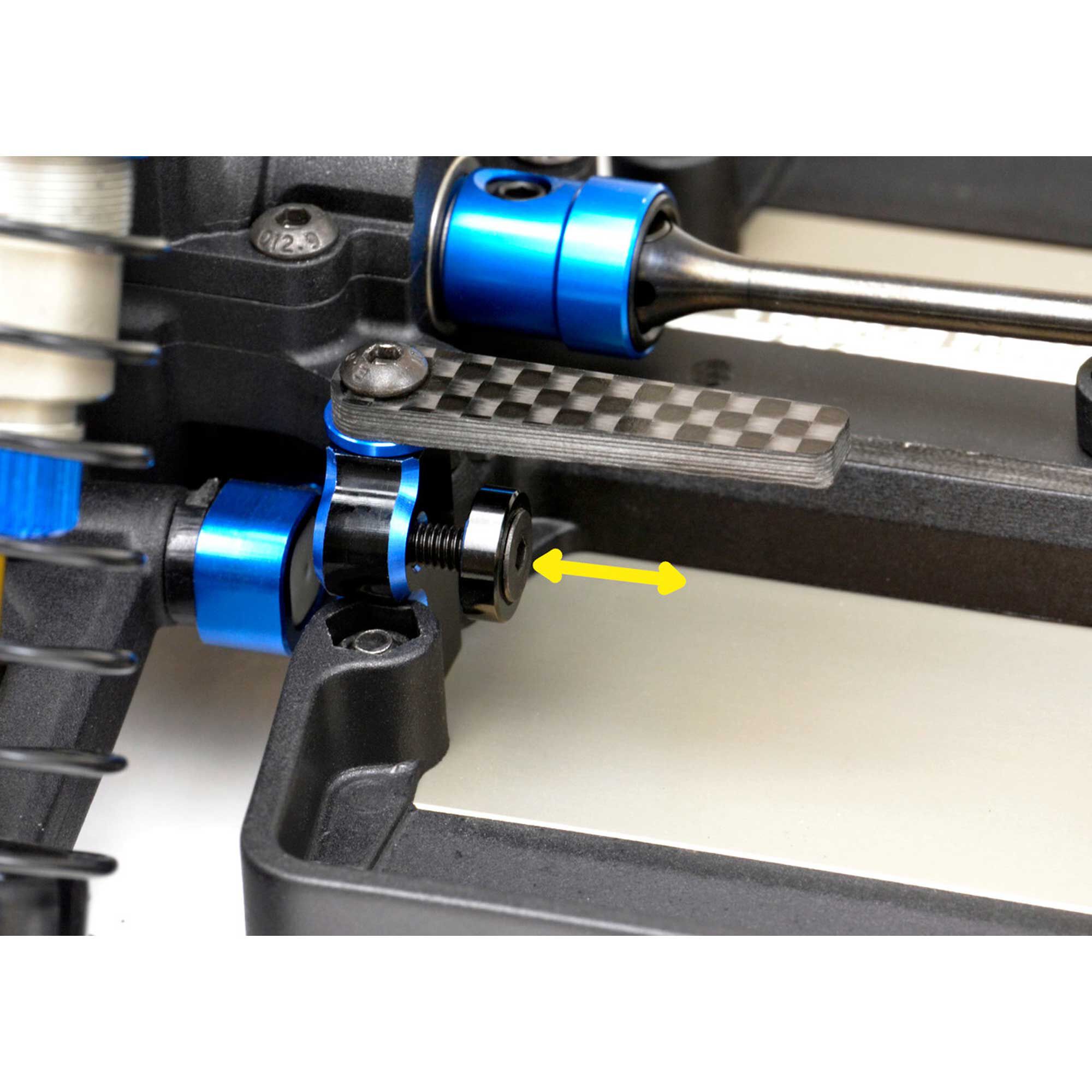 EXOTEK RACING LLC ASSOCIATED B74 LIPO HOLD SET, for shorty and lcg