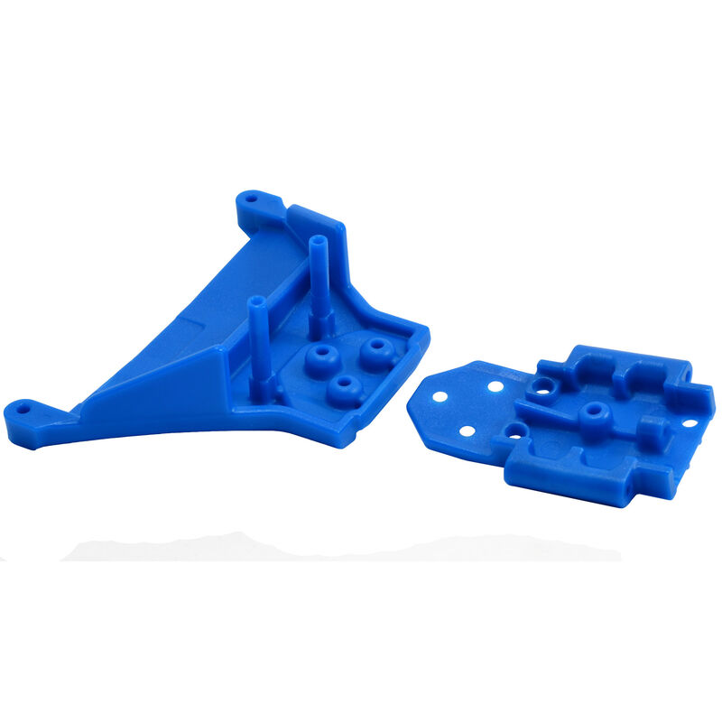 Front LCG Bulkhead, Blue: TRA SLH 4x4 & 1/10 Rally