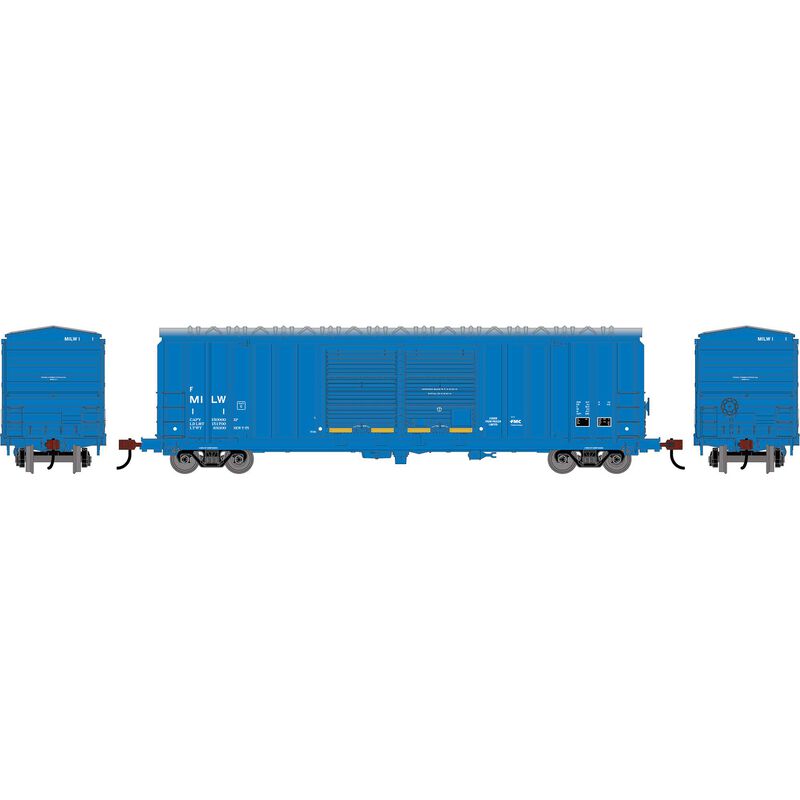 HO 50' FMC 5283 Double Door Box Car, MILW #156071