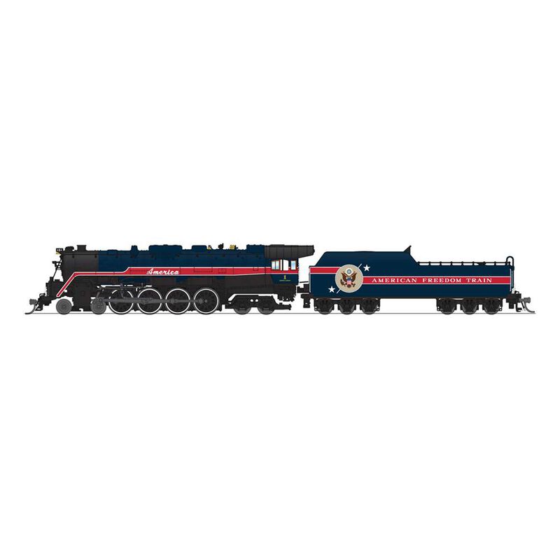 N 4-8-4 T1 Locomotive, 76 American Freedom, Paragon 4, Reading #1