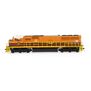 HO SD60M with DCC & Sound, B&P/Orange/Yellow #3890