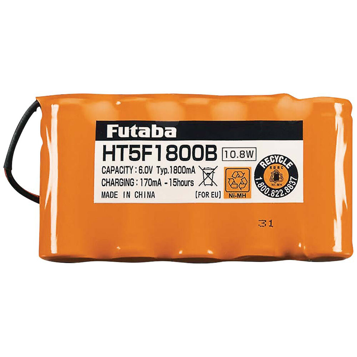 Futaba Systems HT5F1800B NiMH Transmitter Battery 4PX 14SG