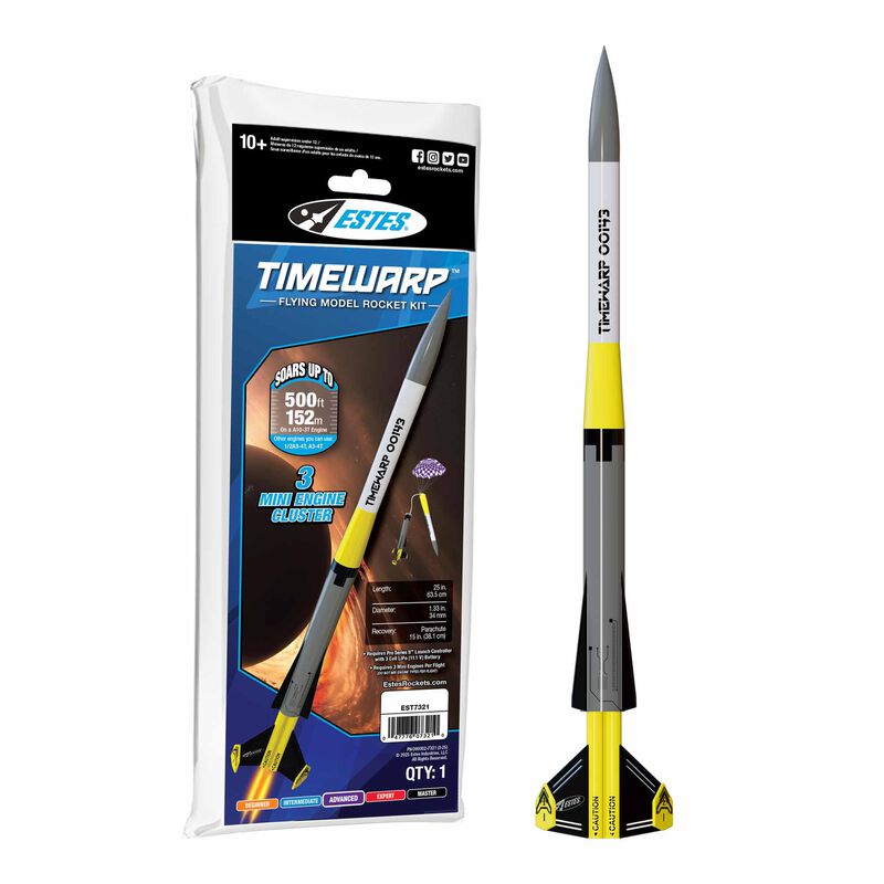 TimeWarp&trade; Model Rocket Kit