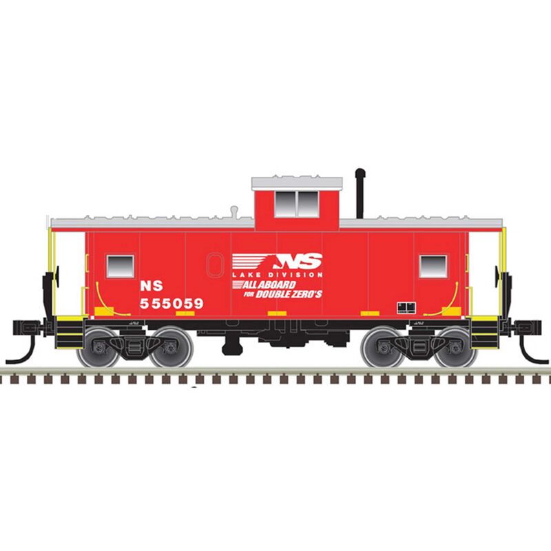 Norfolk Southern Double Zeros (Red White)  555059