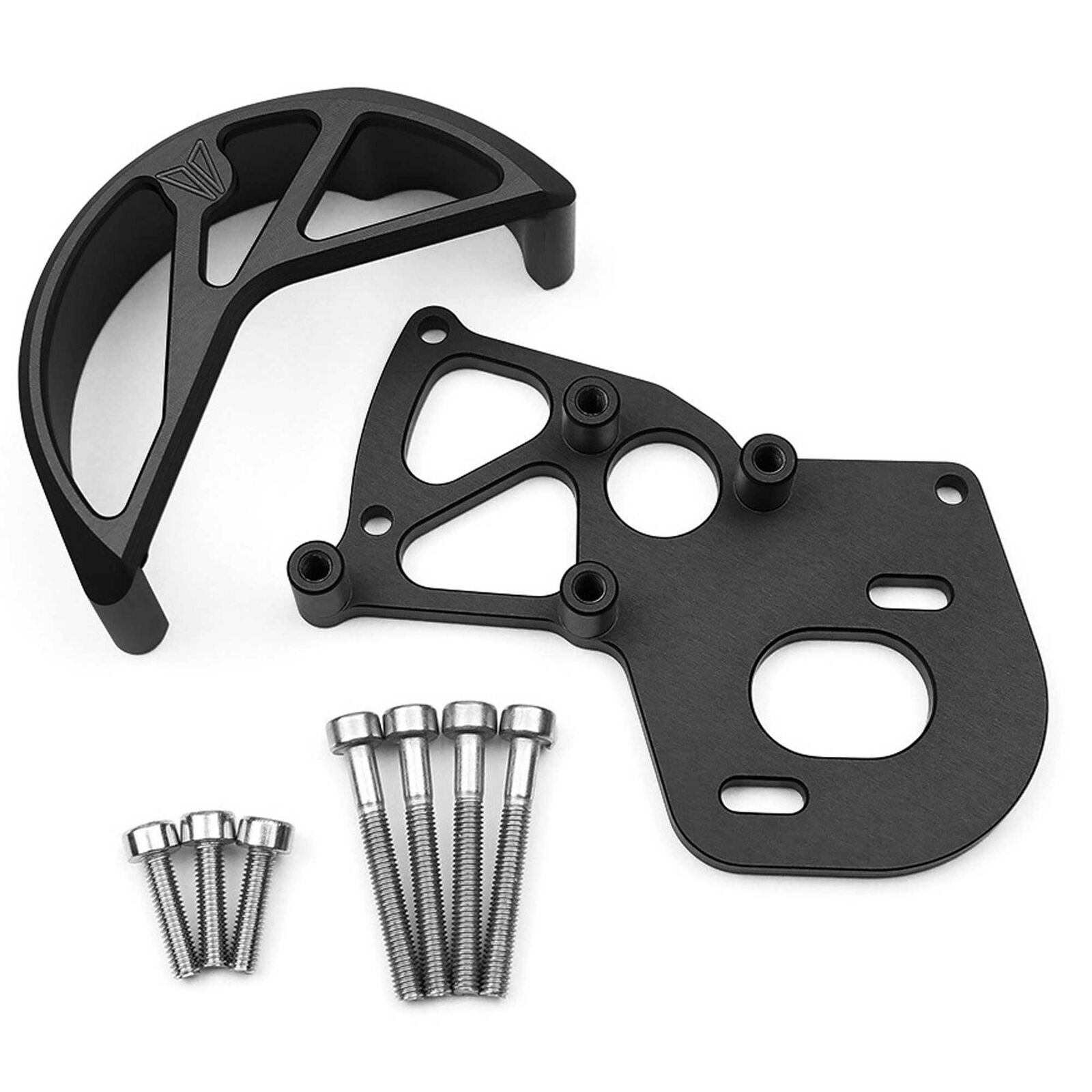 Black Motor Plate and Gear Guard: VS4-10 Chassis