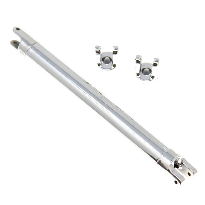 Chrome Center Driveshaft, 1/10 Redcat Monte Carlo