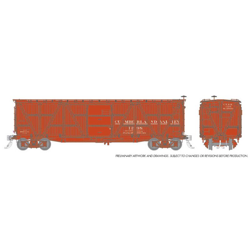 HO PRR X23 Boxcar Cumberland Valley (3)