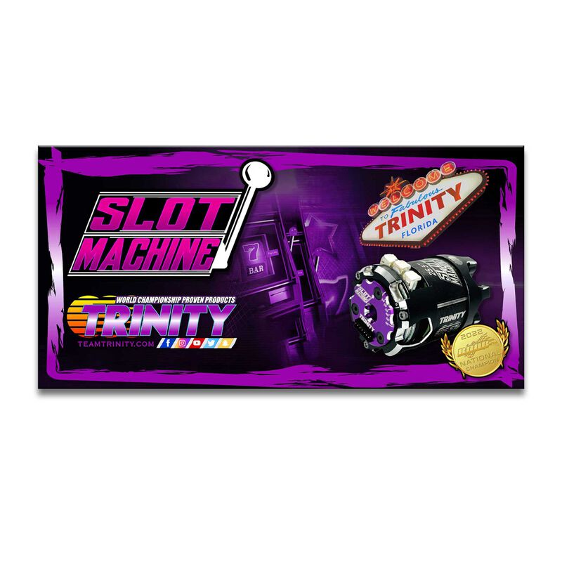 Team Trinity Slot Machine Banner