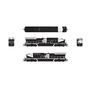 N GE AC6000 Locomotive with DCC & Sound, Roy Hill Mining #1017, Black/White Paint