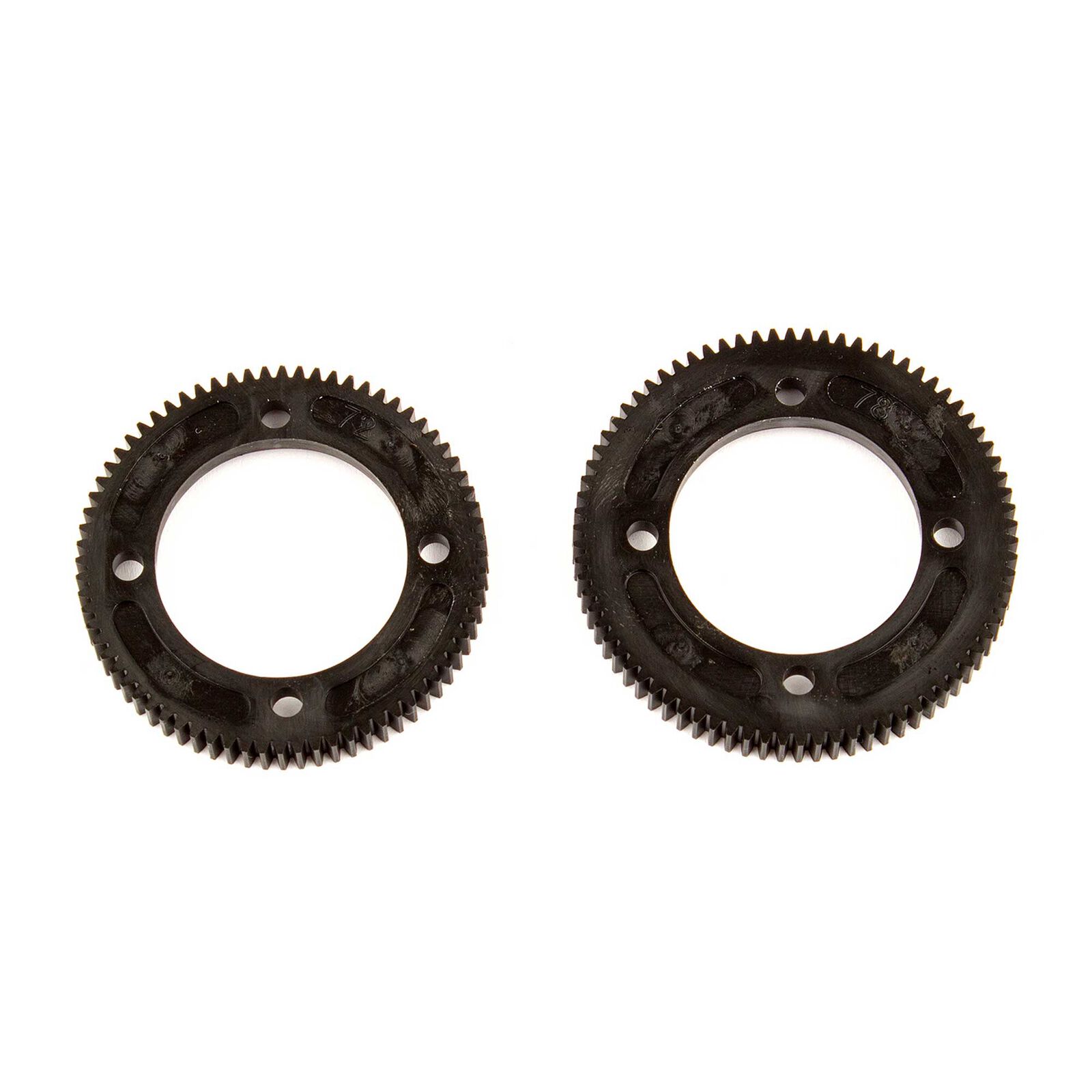 Center Diff Spur Gear 72/78 Tooth, 1/10 Team Associated RC10B74