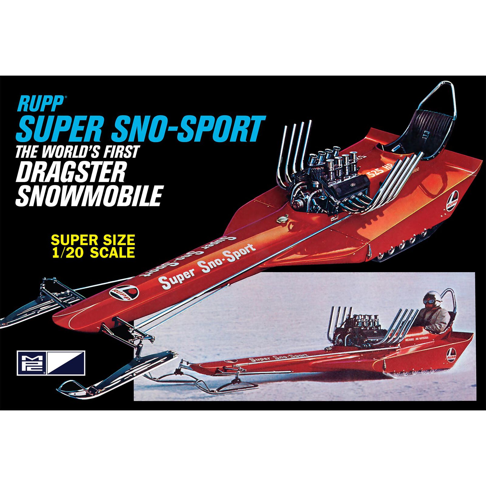 1/20 Rupp Super Sno-Sport Snow Dragster