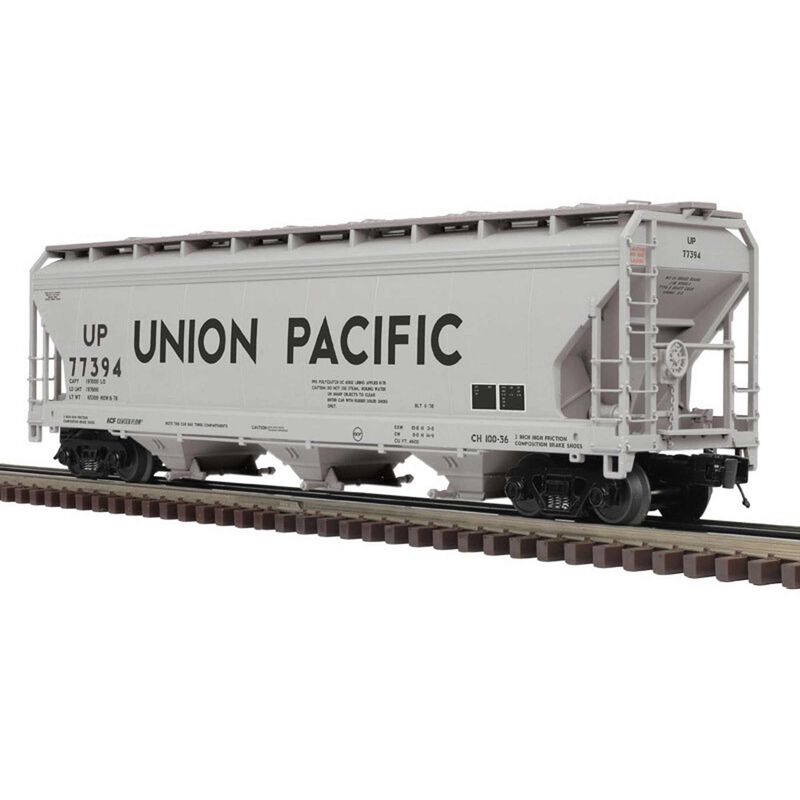 O 3 Rail UP 77402, 77535, 77653, 77782 Hopper