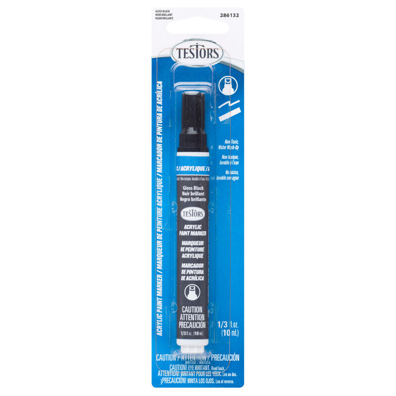 Acrylic Paint Marker, Gloss Black