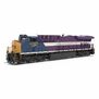 HO GE ES44AC, CSX 1871, ACL Heritage Paint, Paragon4 Sound/DC/DCC, w/ Smoke