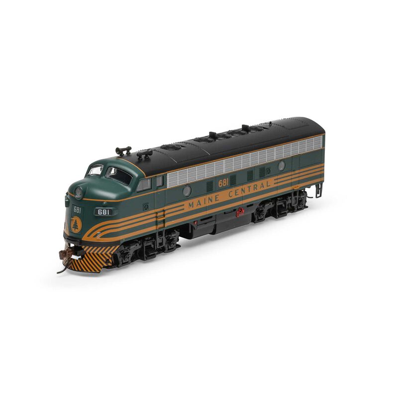 HO F7A Locomotive, MEC #681