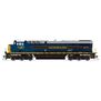 HO GE ES44AC Locomotive, CSX #1827 B&O Heritage Paint