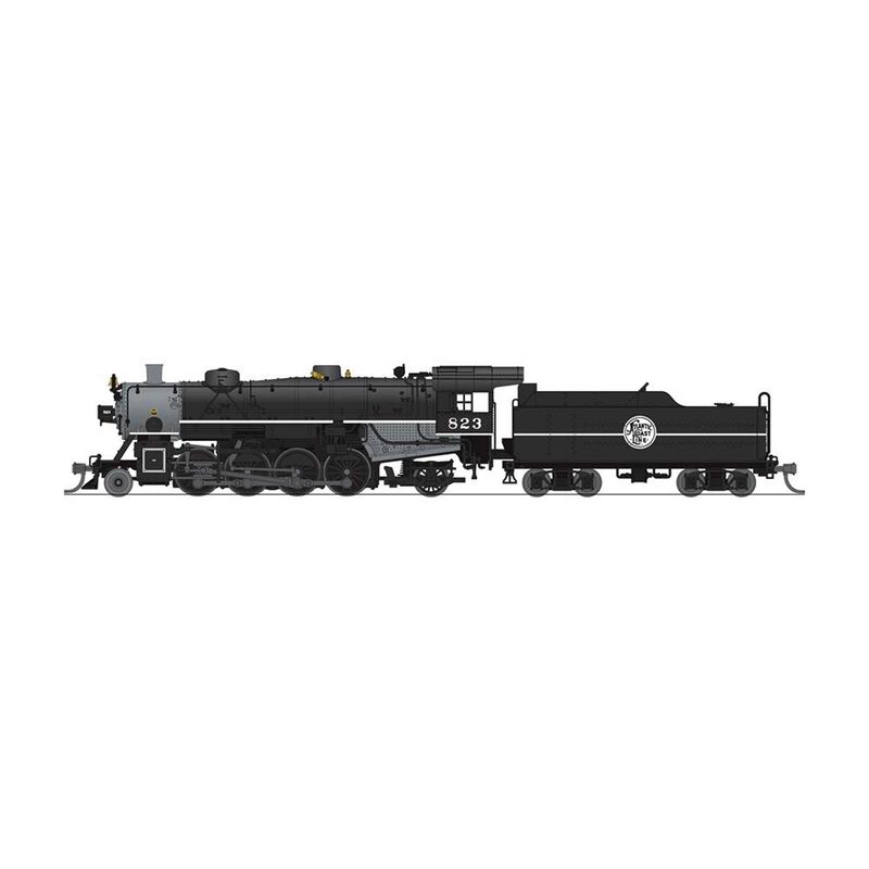 N USRA Light Mikado 2-8-0 Steam Locomotive, ACL 823, Paragon4