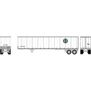 HO ATH 45' Fruehauf Z-Van Trailer Smooth Side, SFTZ #221934