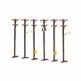 O Scale Telephone Pole Set (6)