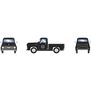 HO 1955 Ford F-100 Pickup Truck, ATSF