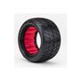 1/10 Crosslink Rear 2.2 Tires, Ultra Soft with Red Inserts (2): Buggy