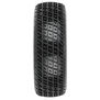1/10 Array Clay 2WD Front 1.7"/2.2" Dirt Oval Tires (2)