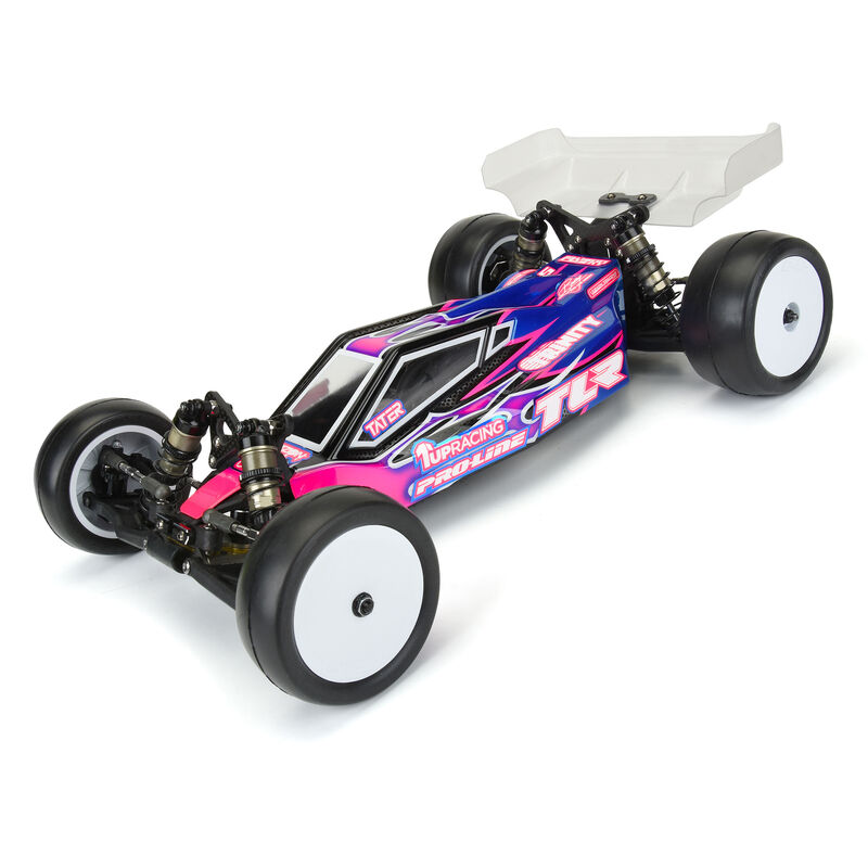 Pro-Line Velocity 2.2" 2WD Fronträder Für TLR 22 5.0 – 12mm Hex, Weiß, Ultra-leicht (2 Stück)