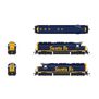 HO EMD SD45 Locomotive, ATSF 5615, Bookend Scheme with Paragon 4