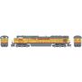 HO GEN SD90MAC-H PH I Locomotive, Primed For Grime EMLX #8500